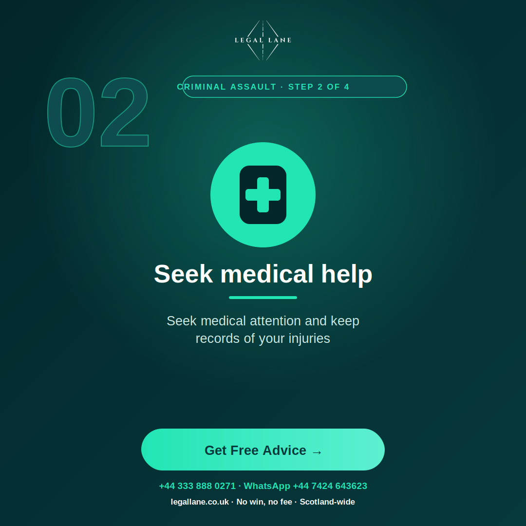 Step 2: Get medical help